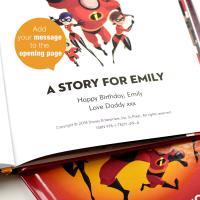 Personalised Disney Incredibles 2 Hardback Story Book Extra Image 1 Preview
